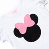 Miss Mouse Ruffle Short Set, Pink