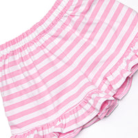 Miss Mouse Ruffle Short Set, Pink
