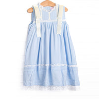 Blaire Heirloom Dress, Blue