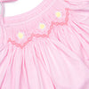 Darling Daisies Smocked Bloomer Set, Pink