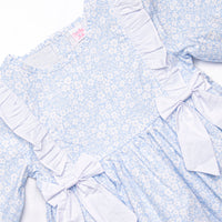 Delia Diaper Set, Blue