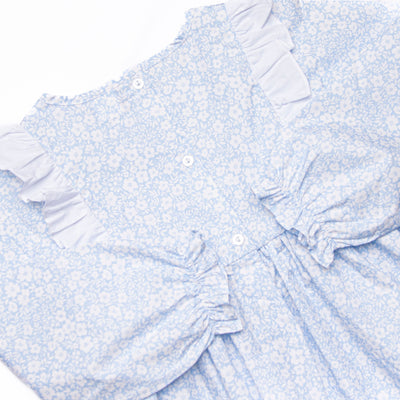 Delia Diaper Set, Blue