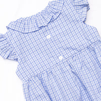 Storytime Snack Smocked Bubble, Blue