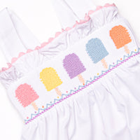 Tuesday Treats Smocked Bloomer Set, Purple