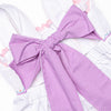 Tuesday Treats Smocked Bloomer Set, Purple