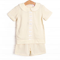 Shepard Heirloom Short Set, Yellow