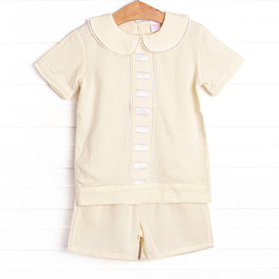 Shepard Heirloom Short Set, Yellow