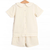 Shepard Heirloom Short Set, Yellow