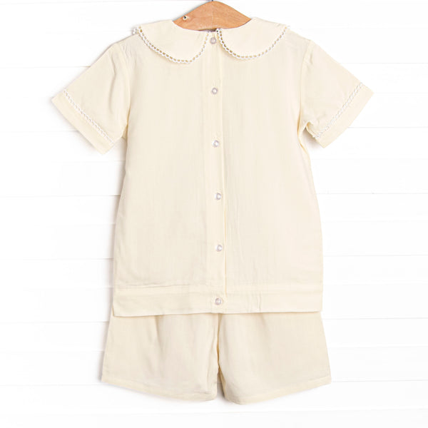 Shepard Heirloom Short Set, Yellow