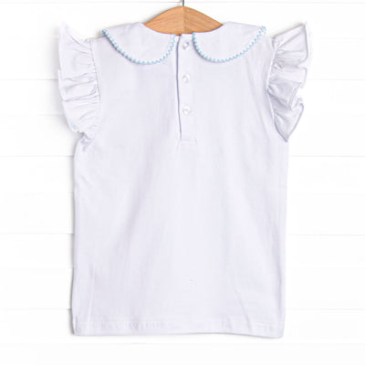 Nell Knit Collared Top, (2 Colors)
