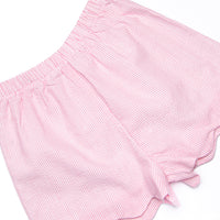 Lemonade Lady Ruffle Short Set, Pink