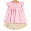Garden Party Short Set, Pink
