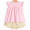 Garden Party Short Set, Pink