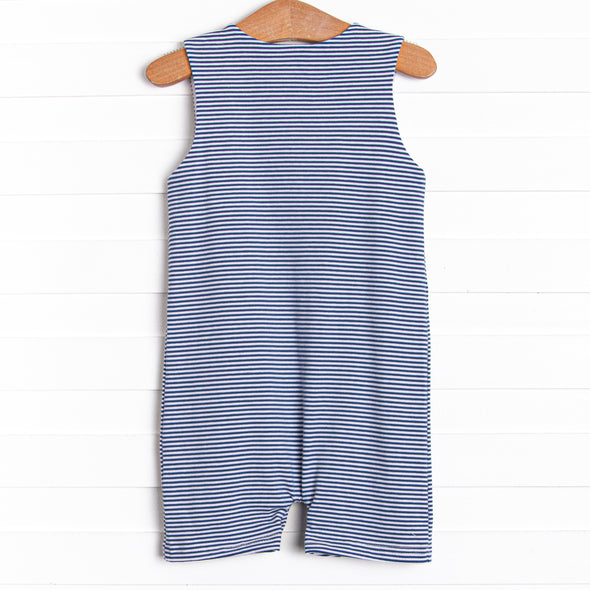 Evan Jon Jon, Navy Mini Stripe