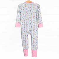 Beat the Heat Treat Bamboo Zippy Pajama, Blue