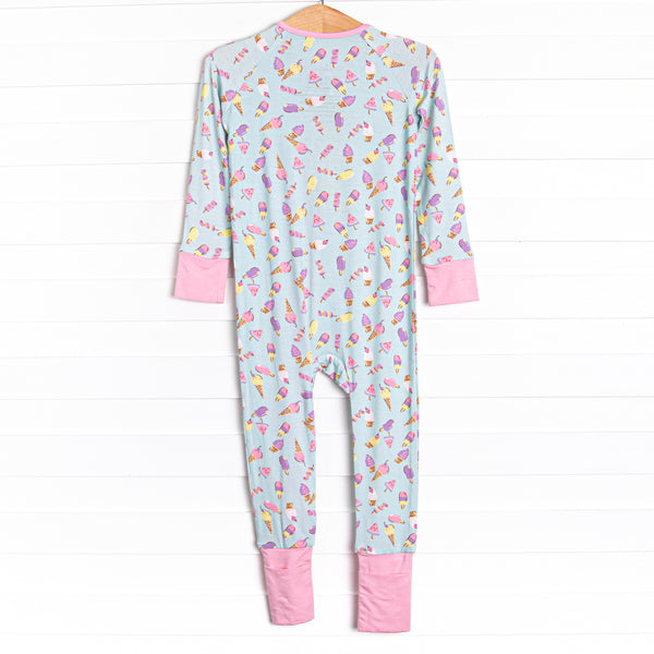 Beat the Heat Treat Bamboo Zippy Pajama, Blue
