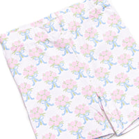 Wrapped in Roses Bamboo Pajama Short Set, Pink