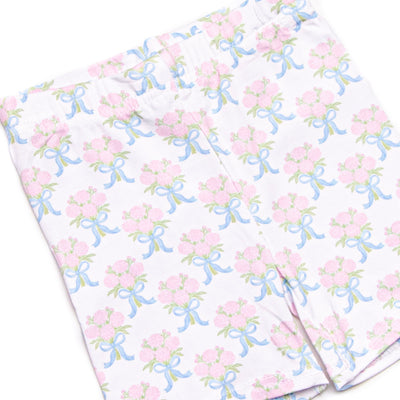 Wrapped in Roses Bamboo Pajama Short Set, Pink