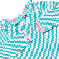 Tiffany Pocket Diaper Set, Pink and Teal Stripe