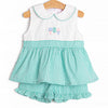 Soft Serve Sweets Applique Short Set, Mint