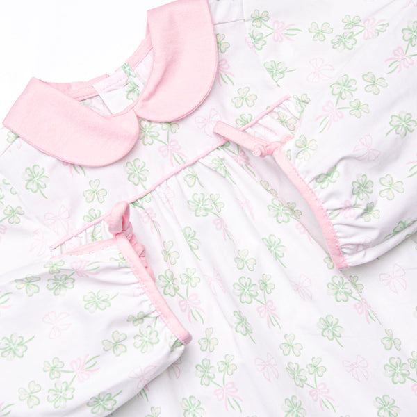 Cute in Clover Legging Set, Pink