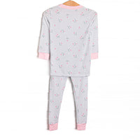Pinstripe Picks Bamboo Pajama Set, Green