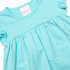 Calla Short Set, Mint Stripe