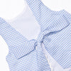 Stevie Gingham Bloomer Set, Blue