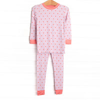 Sleepy Soulmate Bamboo Pajama Set, Pink