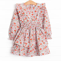 Red Blossom Beauty Dress, Red