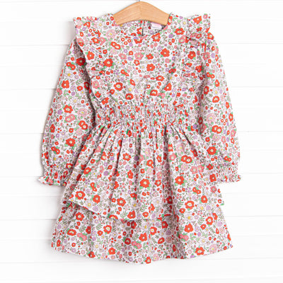 Red Blossom Beauty Dress, Red