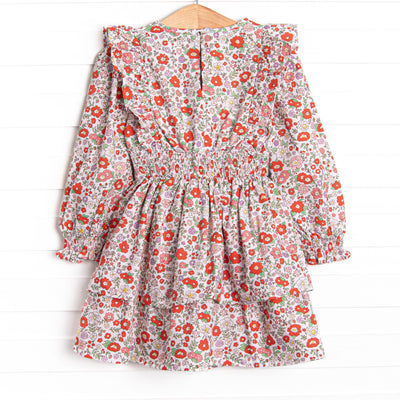 Red Blossom Beauty Dress, Red