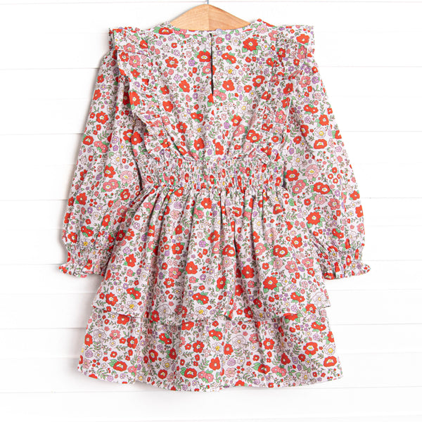 Red Blossom Beauty Dress, Red