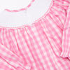 Gobble Gobble Smocked Bubble, Pink