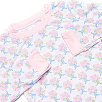 Wrapped in Roses Bamboo Pajama Set, Pink