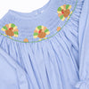 Day of Thanks Smocked Bubble, Blue