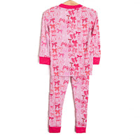 Match Point Pink Bamboo Pajama Set, Pink