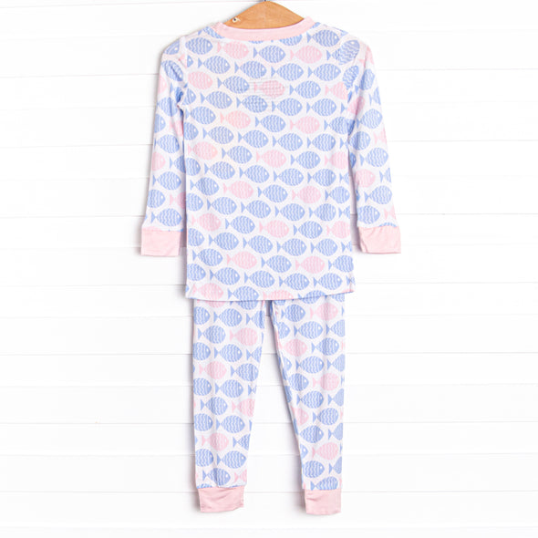 With the Tide Bamboo Pajama Set, Pink