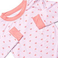 Sleepy Soulmate Bamboo Pajama Set, Pink