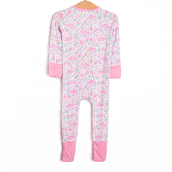 Ballroom Ballerinas Bamboo Zippy Pajama, Pink