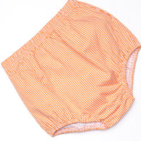 Little Ghosts Applique Diaper Set, Orange