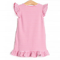 Egg-cellent Easter Applique Dress, Pink