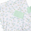 Berry Blue Bundles Bamboo Pajama Set, Green