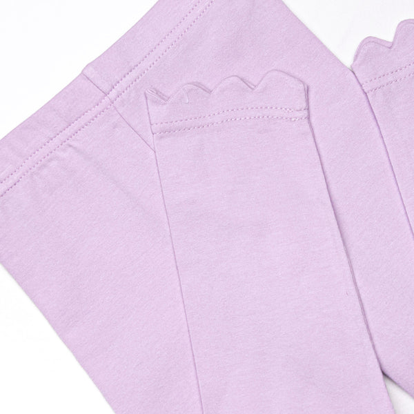 Whiskers and Witches Applique Legging Set, Purple