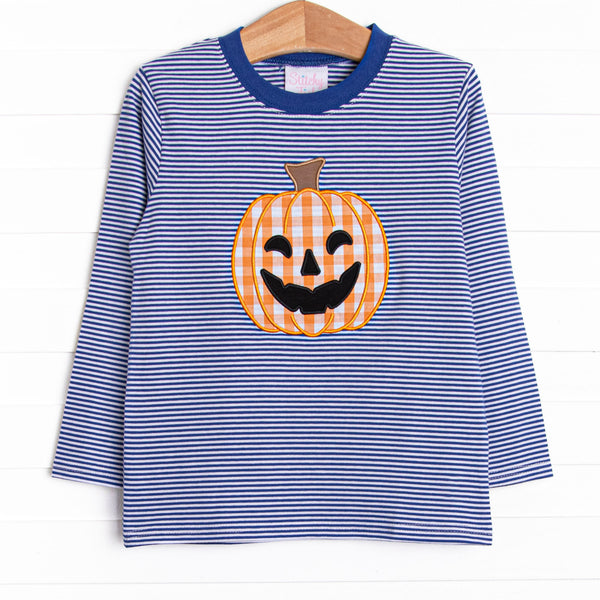 Bewitched Beau Applique Top, Blue