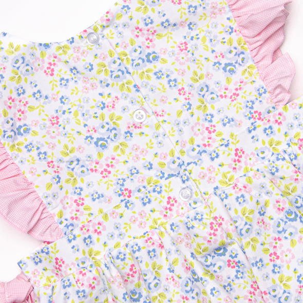 Gingham in the Garden Bubble, Pink