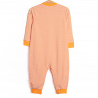 Spooks and Spiders Applique Romper, Orange