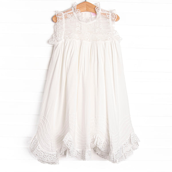 white heirloom dress for girl Vivie Dress, – Stitchy Fish Who says black isn't Embrace the timeless elegance group-7826 Color:As Photo( light sky blue )