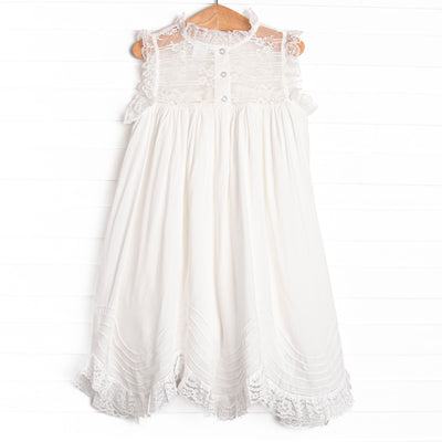 Vivie Heirloom Dress, White