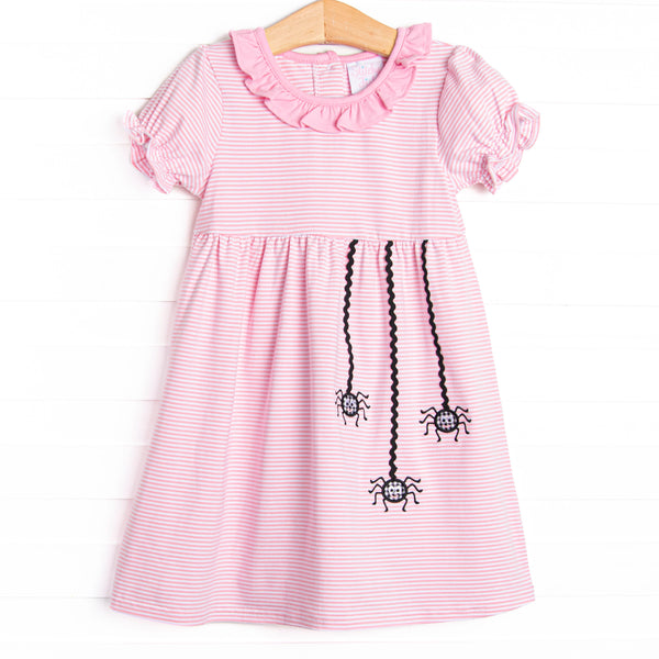 Ric Rac-nophobia Applique Dress, Pink